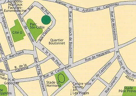 Ferienhaus Citadines Apart'Hotel Montpellier Sainte-Odile *